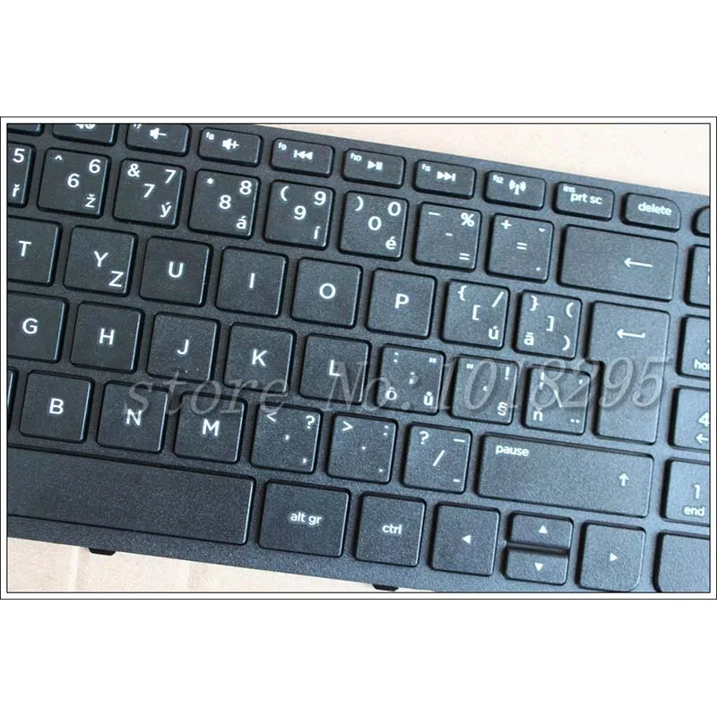 Чешская клавиатура для HP Pavilion 15E 15N 15T 15 N E E000 N000 N100 e087sr R65 CZ черная рамка|keyboard for
