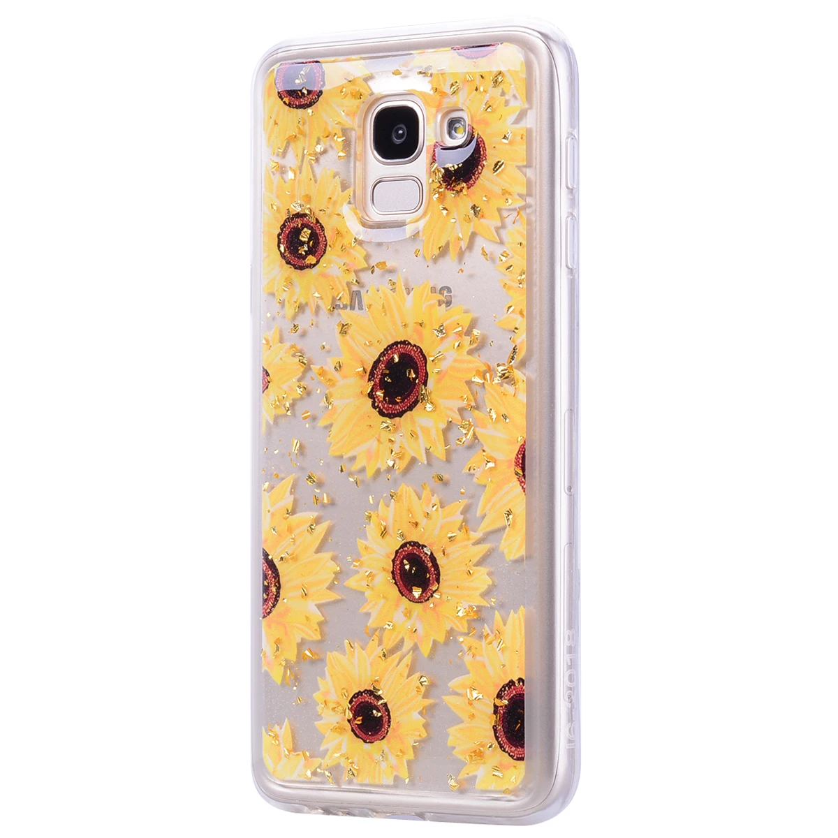 Mobile Phone Case For Samsung Galaxy J6 2018 J600/On6 Epoxy Platinum Back Bumper Patterned Cover J6/On 6 Cases Coque |