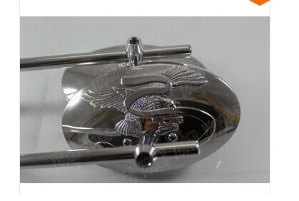 Хромированные мотоциклетные зеркала заднего вида для Kawasaki Vulcan Classic VN 400 VN500 VN800 900