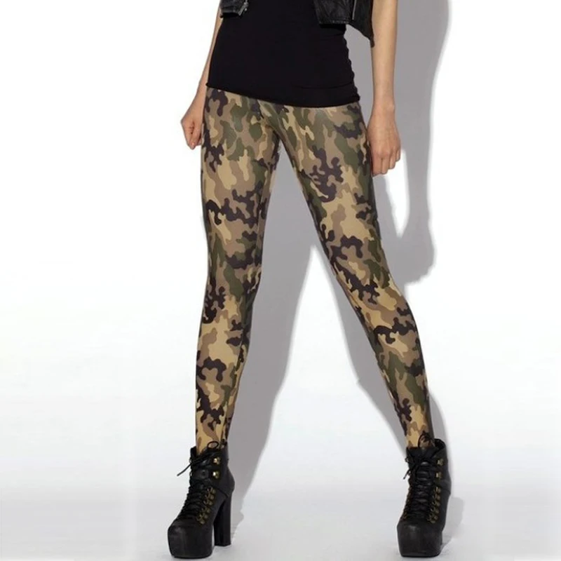 2017 брендовые новые женские леггинсы Высокие эластичные обтягивающие с