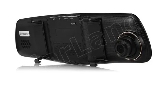 Лучший 5-дюймовый автомобильный видеорегистратор на зеркало заднего вида 1080P с