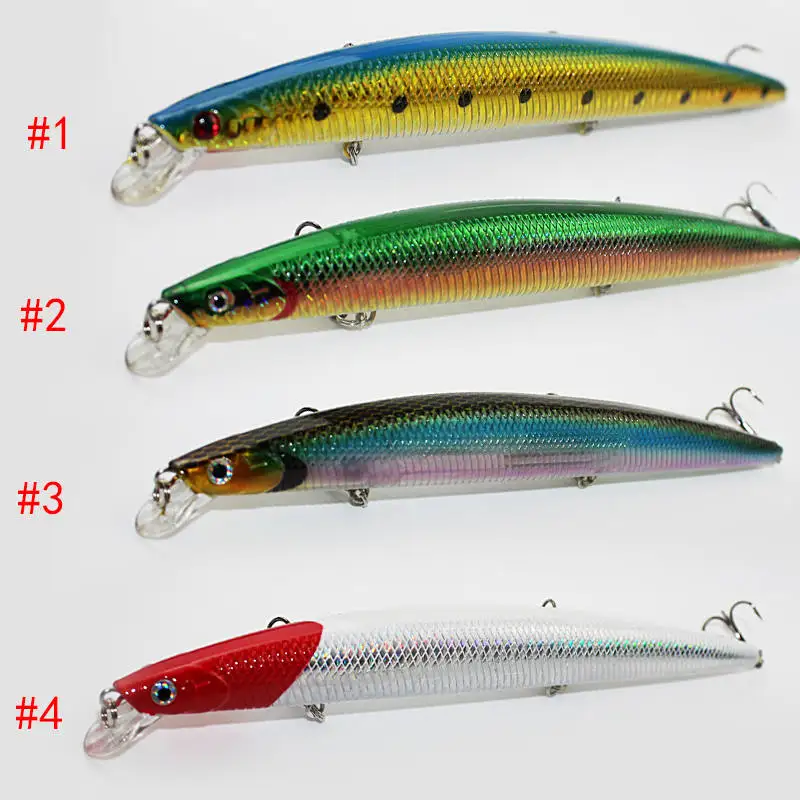 7 1 ''блесна приманка для рыбалки Minnow большая джиггинга жесткая С рыболовным