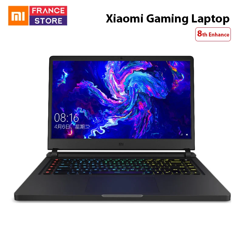 В наличии оригинальный игровой ноутбук Xiaomi 15 6 дюймовый Mi Notebook 8 й Улучшенный SSD 256G
