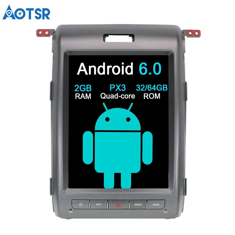Автомобильный мультимедийный плеер Aotsr Android 7 1 без DVD плеера GPS навигации для Ford F150