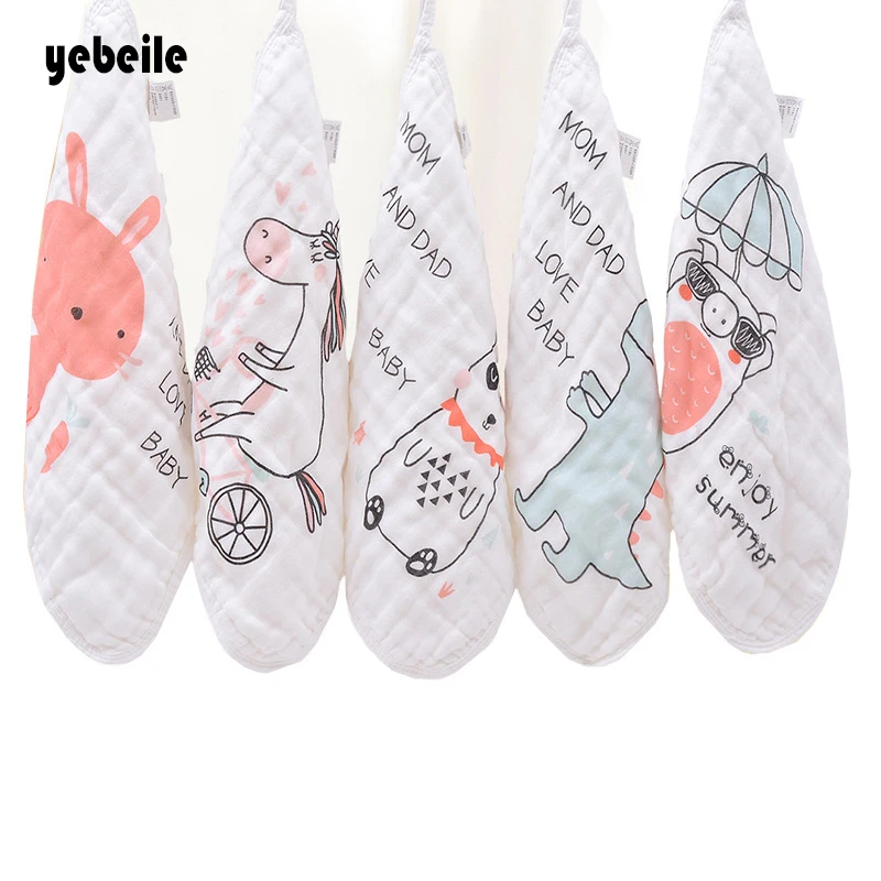 Мини-полотенце Yebeile детское 100% хлопок 6 слоев | Дом и сад