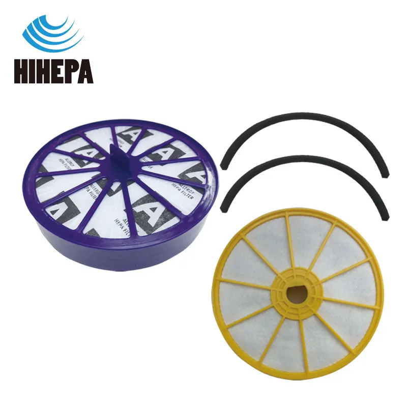 1 комплект фильтр для пылесосов Dyson DC07 Pre Filter & Post HEPA and Seal for заменяет Деталь #90497902