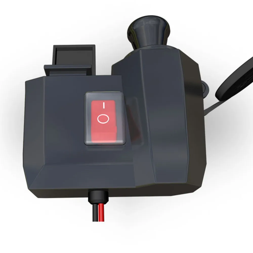 12V водонепроницаемый двойной USB зарядное устройство мотоцикл адаптер питания