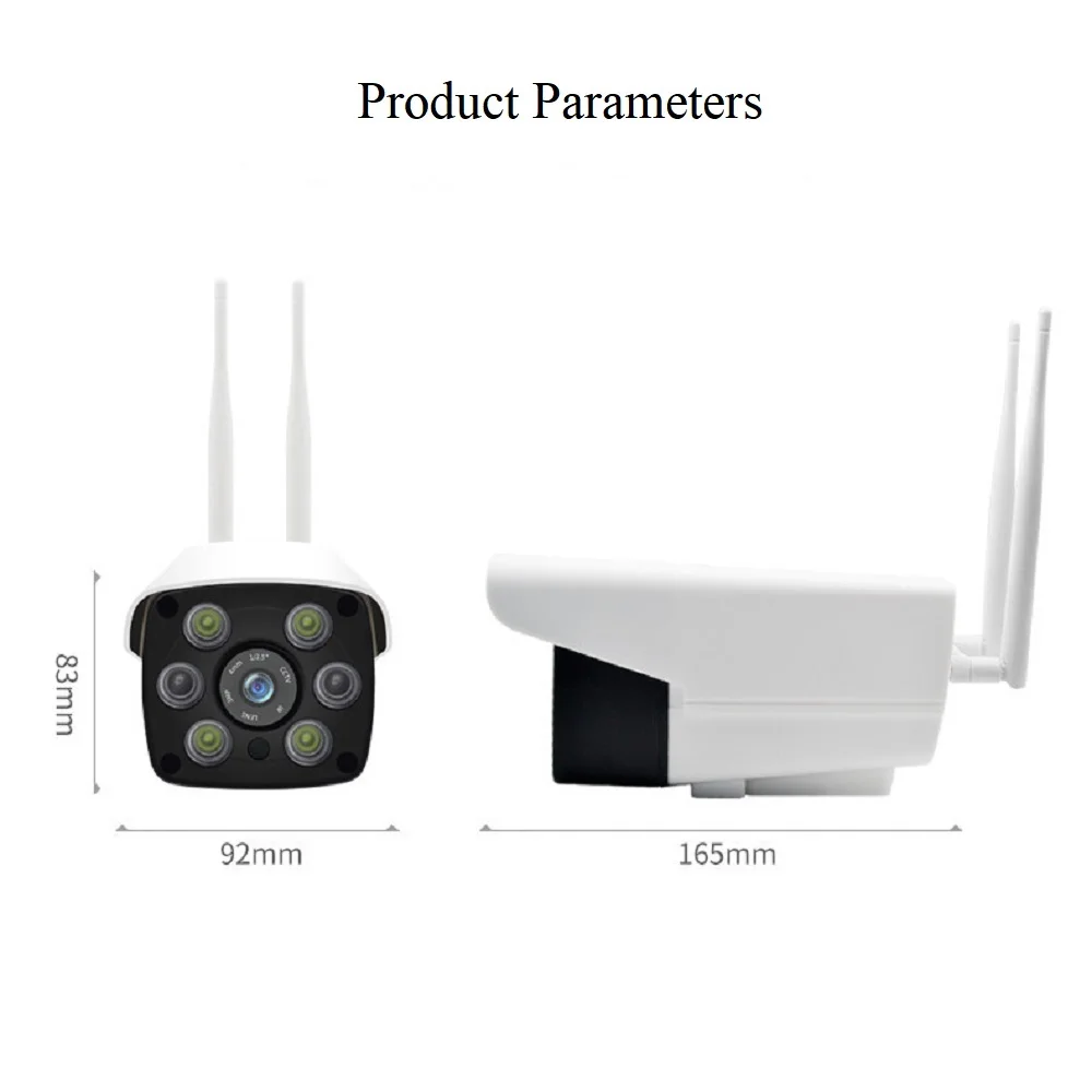 Ywssrc HD 1080P WIFI ip камера Водонепроницаемая наружная видеонаблюдения двухсторонняя