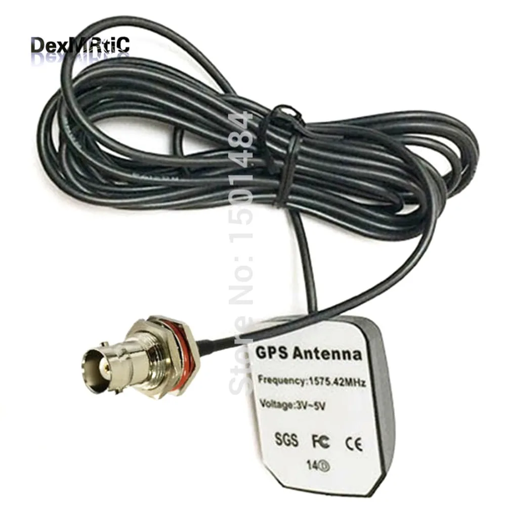 1 шт. RF магнитное крепление GPS антенна BNC Гнездовой разъем 3 м кабель|antenna bnc|magnetic