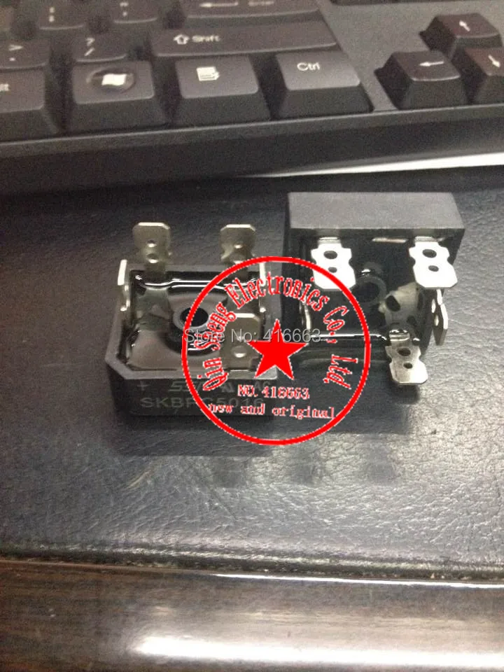 10 шт. 100% Новый оригинальный трехфазный мостовой выпрямитель SKBPC5016 50A 1600V медный