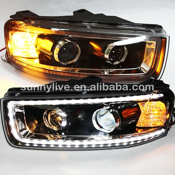 Для CHEVROLET Captiva светодиодный головной свет черный Корпус 2011 2015 года|housing camera|housing