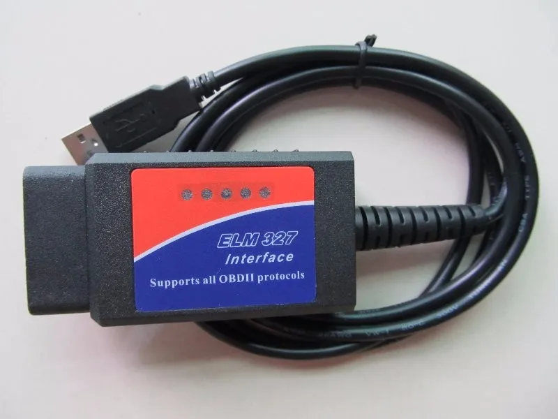 Автомобильный диагностический инструмент ELM327 USB OBD2 ELM 327 V1.5 интерфейс OBDII CAN-BUS