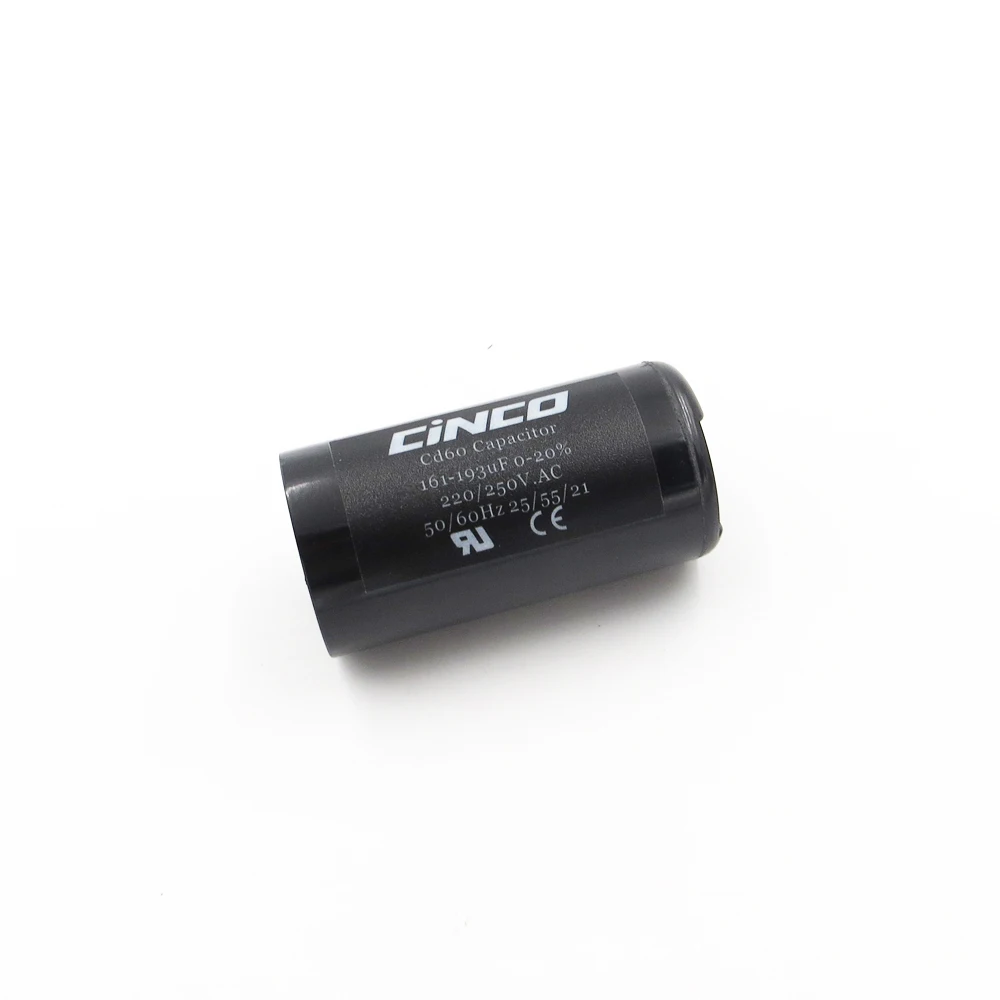 CD60 конденсаторы двигателя стартера RV Пуск 161 мкФ 193MFD 220V 250V 275V 193 mf uF компрессор HVAC