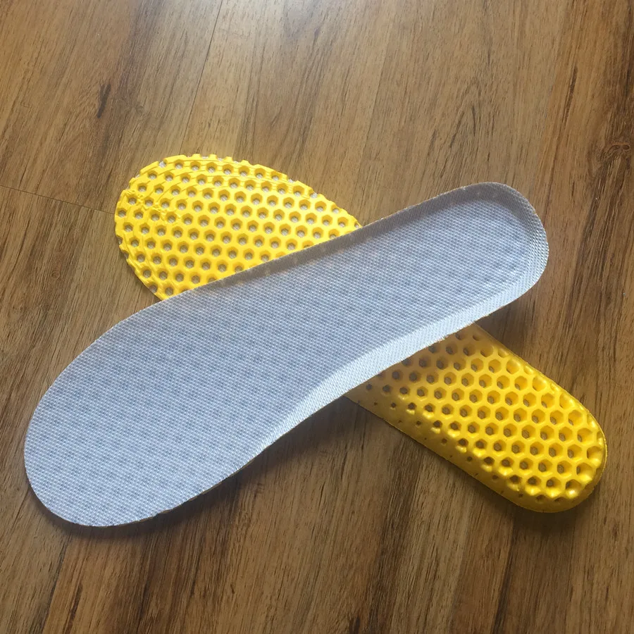 Плотные сетчатые тканевые стельки LUCYLEYTE амортизирующие сотовые