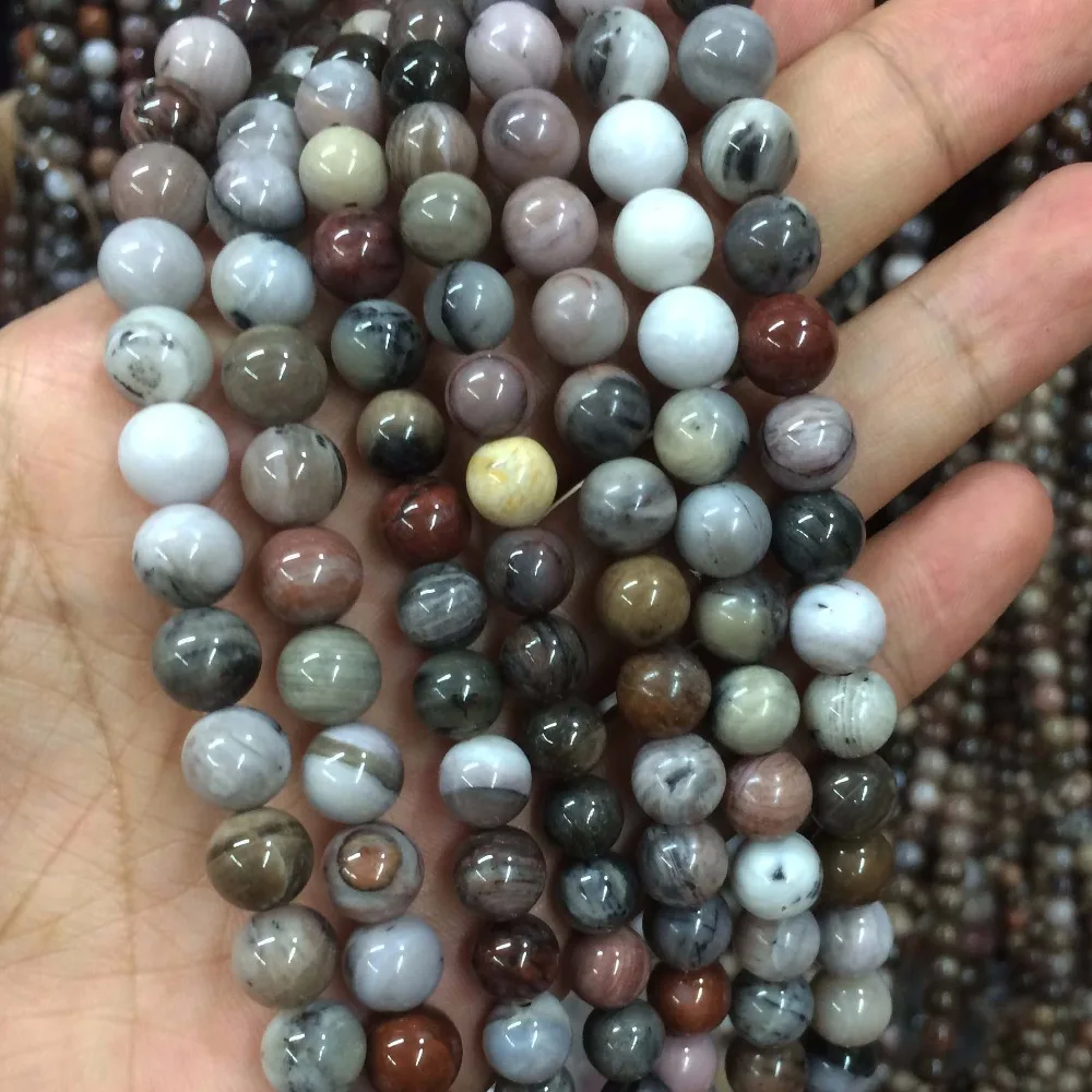 Бусины из натурального камня 4 мм 6 8 10 12 14 16 18 мм|beads 4mm|beads beadsbeads natural |