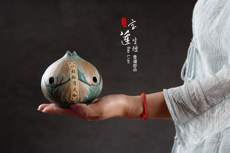 Керамическая тарелка курильница из Тайваня ta с ароматизатором для учителей