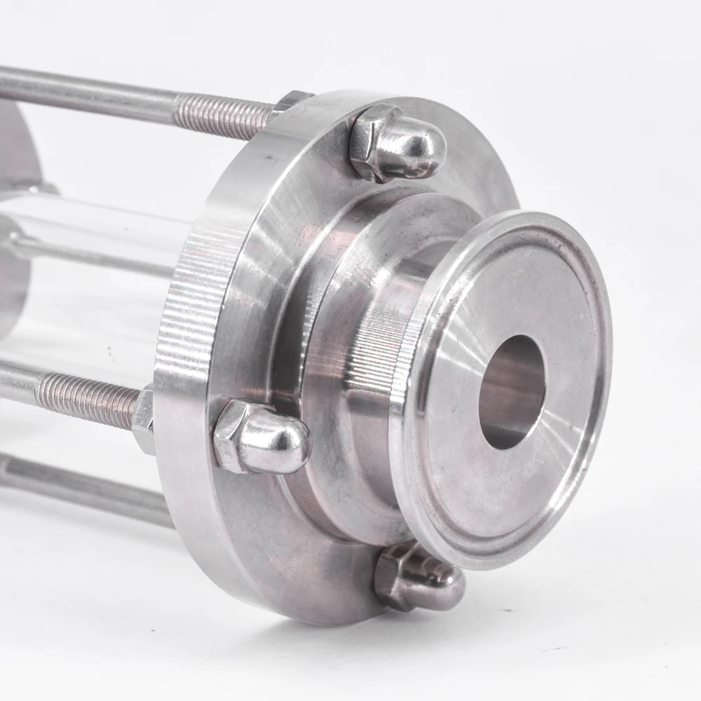 Зажим Tri Clamp SUS316L санитарный стеклянный диоптрий для домашнего пивоварения 19/25/32/38