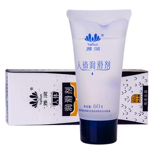 Смазка YaRun на водной основе для анального секса, 60 г, смазка для вагинального секса, массажное масло для секс-игрушек, интимный продукт для взрослых