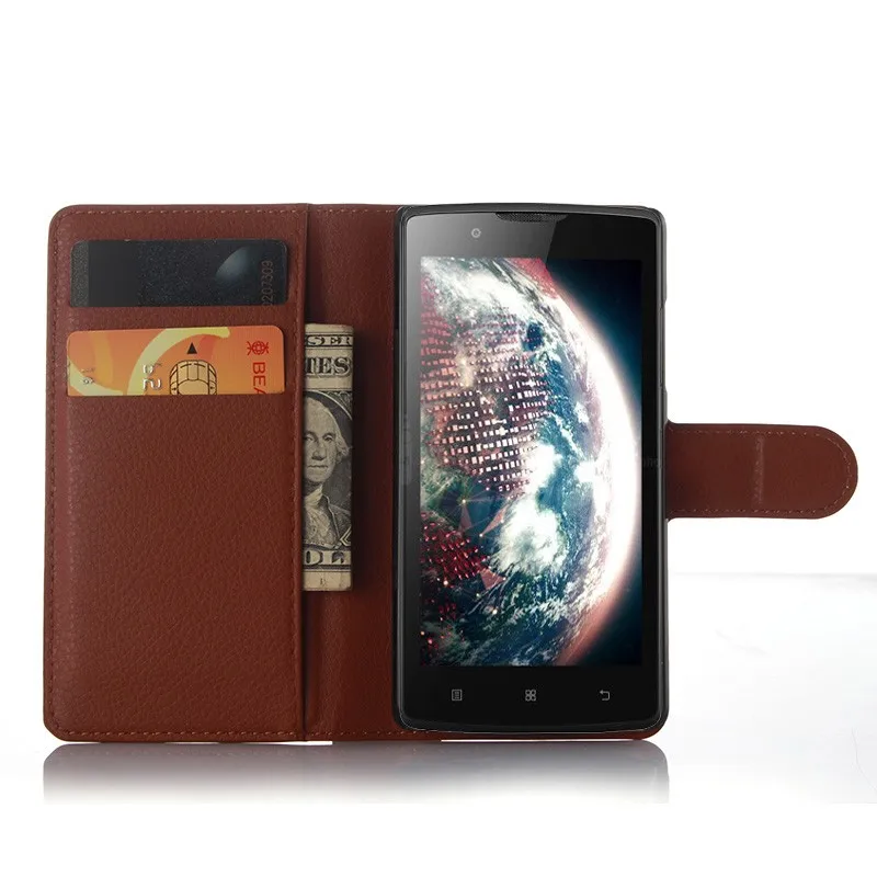 Кожаный чехол для lenovo A2010 A2010A A2010-A флип-чехол-бумажник для lenovo A 2010 роскошный Винтажный чехол для телефона из ТПУ с отделением для карт