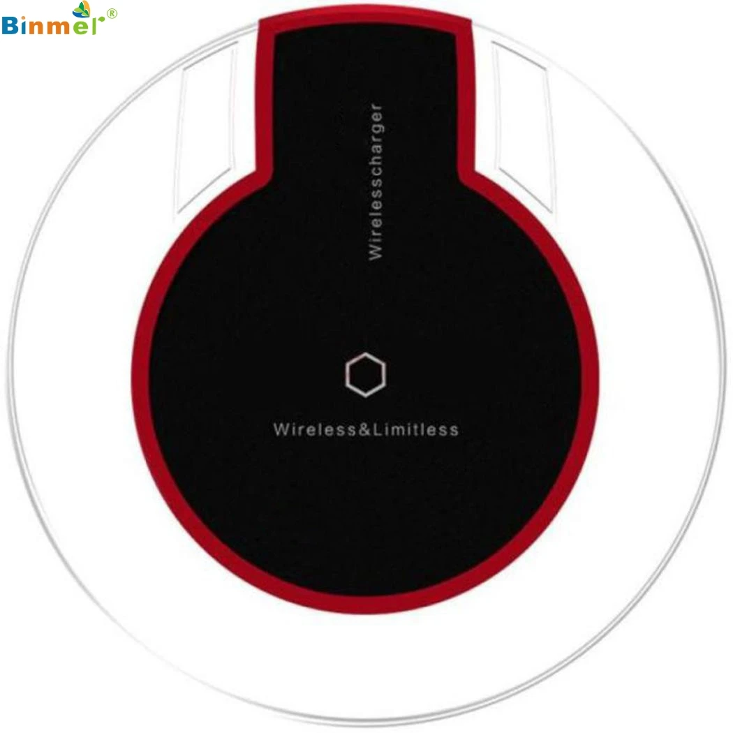 Binmer прозрачное Беспроводное зарядное устройство практичное модное Qi для iPhone 8 /