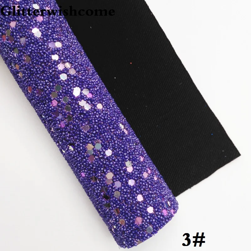 Glitterwishcome 21X29 см A4 размер винил для бантов жемчуг блеск кожаные листы для бантов, GM246A