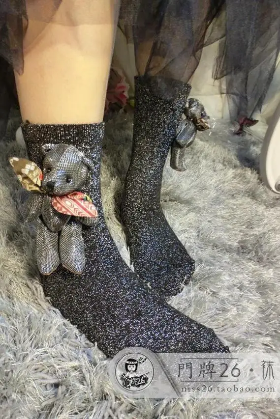 Распродажа 2020 модные рождественские носки ручной работы на заказ Новые