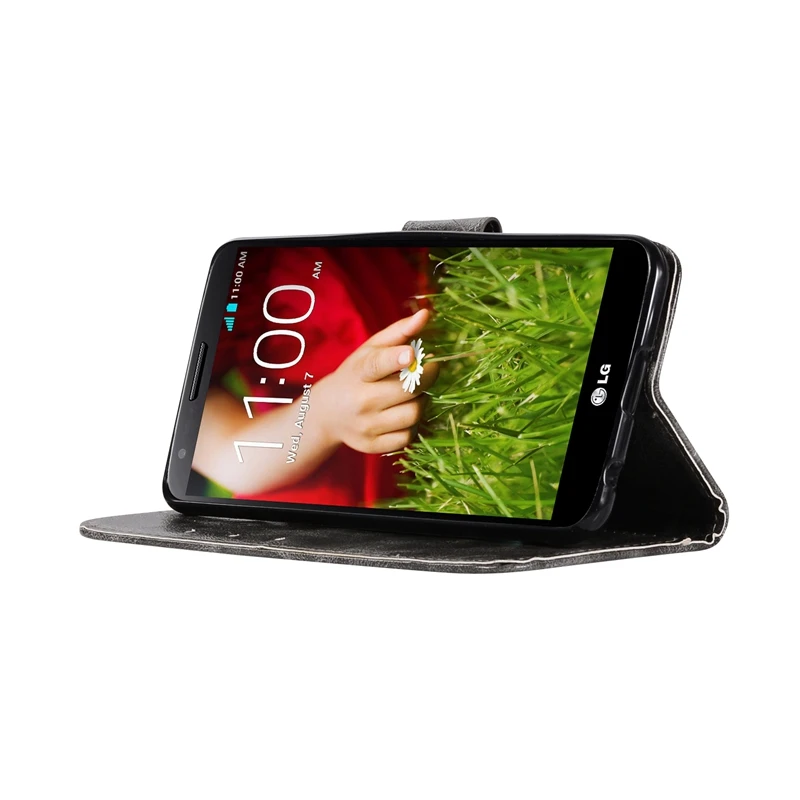 Роскошный чехол для LG X из мягкого ТПУ и кожи флип-чехол телефона Style K200DS XStyle Etui