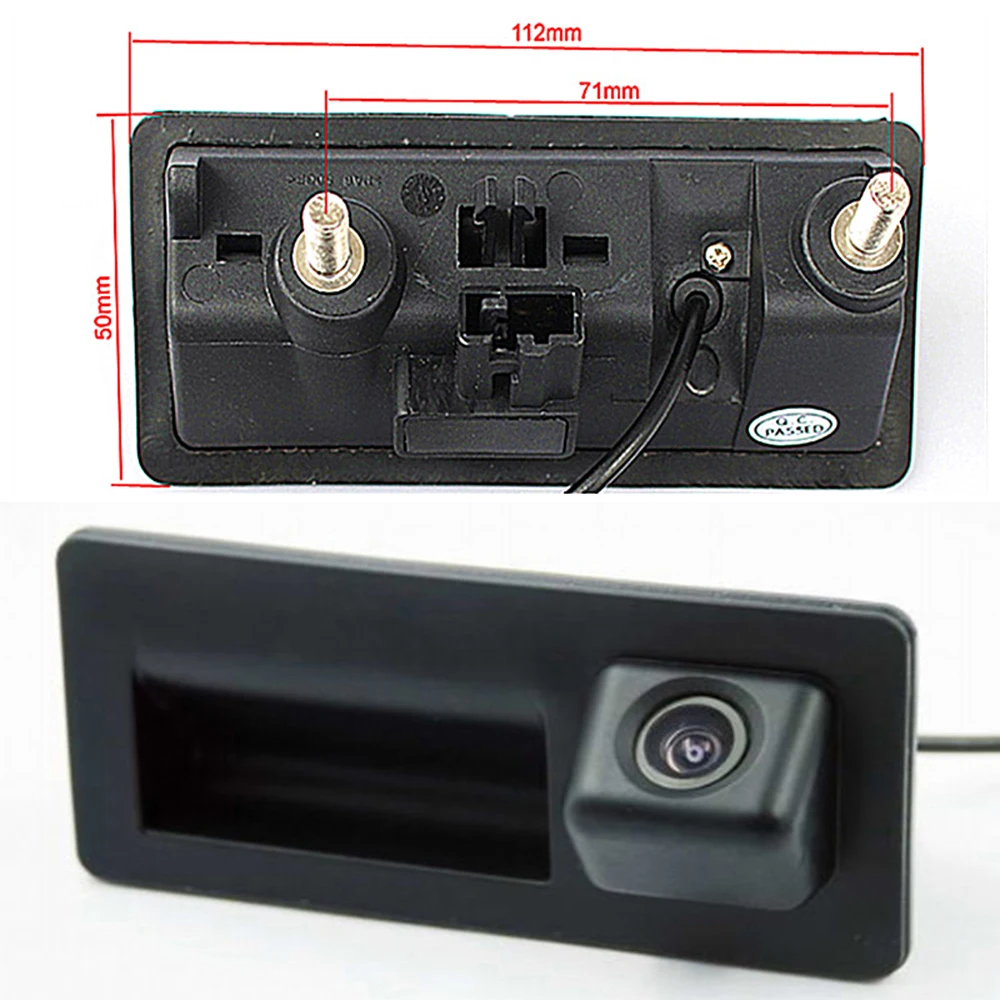 Камера заднего вида для Audi A4 A5 S5 Q3 Q5 Passat Tiguan Golf Touran Sharan|rear view camera|camera for audi a4trunk handle |