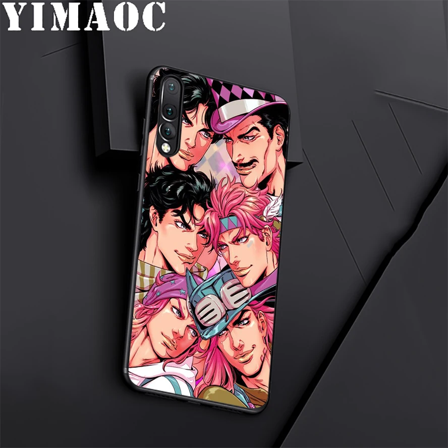 Imaoc JoJo необычный аниме Мягкий силиконовый чехол для huawei Honor mate 10 P20 P10 P9 P8 P Smart Y6 6A 7A 7X