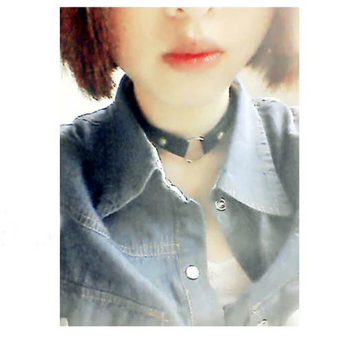 Модные ювелирные изделия ожерелье панк рок Harajuku Ручная работа ожерелье-чокер |