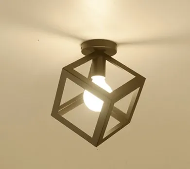 

Vintage Black Ceiling Light Loft Industrial Edison Bulb Metal Light Country Style Sconce Lamp Fixtures Aisle lights