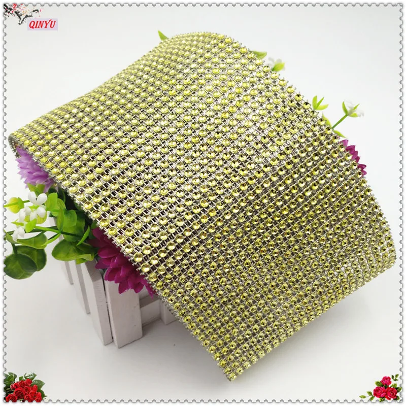 10 ярдов бриллиантовая сетчатая отделка оболочка для торта стразы Фототюль