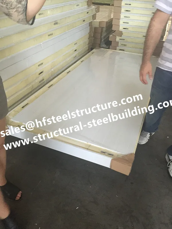 Полиуретановые Сэндвич панели для холодного хранения быстрой морозильной