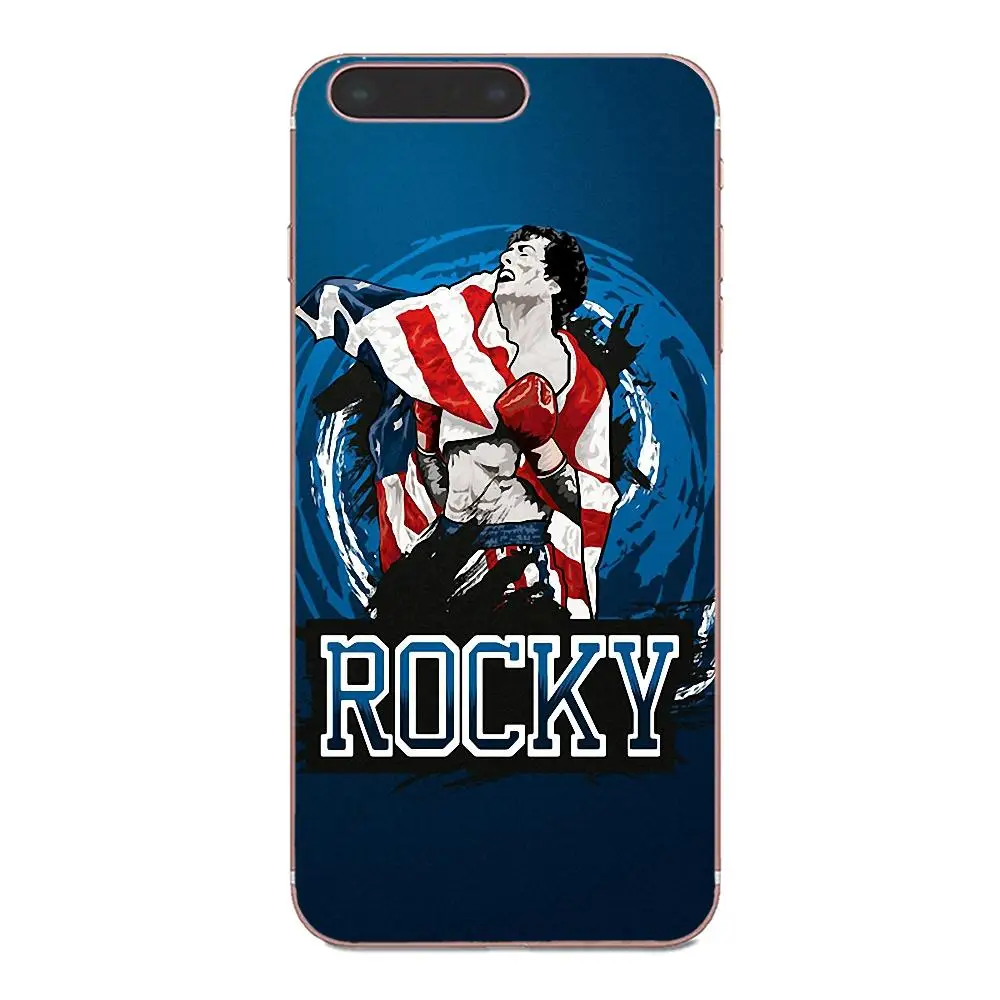 Мотивационные слова Art Rocky Balboa для Samsung Galaxy Note 5 8 9 S3 S4 S5 S6 S7 S8 S9 S10 mini Edge Plus