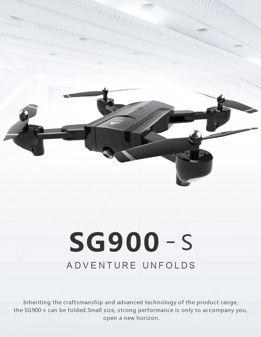 900 Mini Drones With Camera HD RC Helicopter WIFI FPV Altitude Hold RC Quadcopter Foldable Arm RC Drone GPS Remote Control