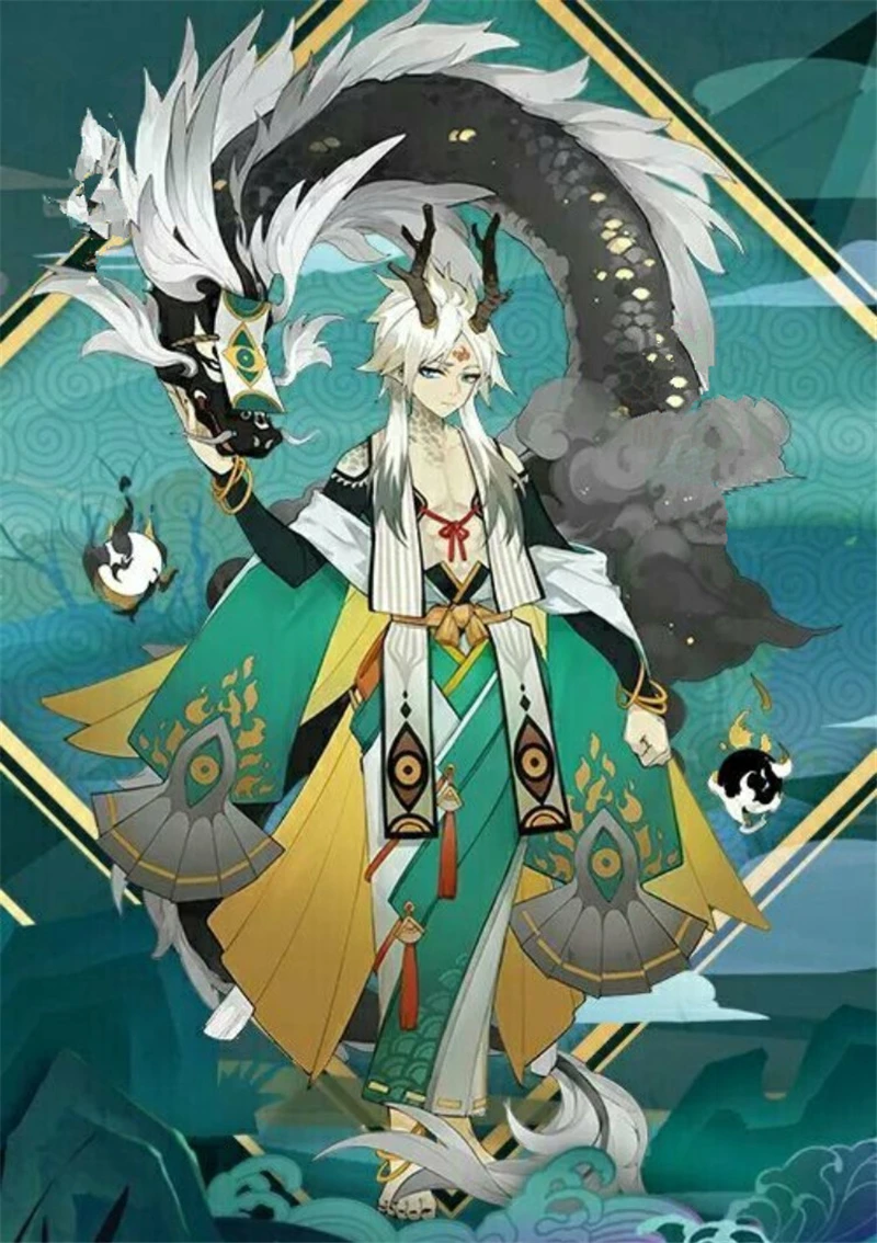 Onmyoji игра косплей SSR Yi Mulian Косплей Костюм женское платье Униформа Костюмы на Хэллоуин кимоно топ+ платье