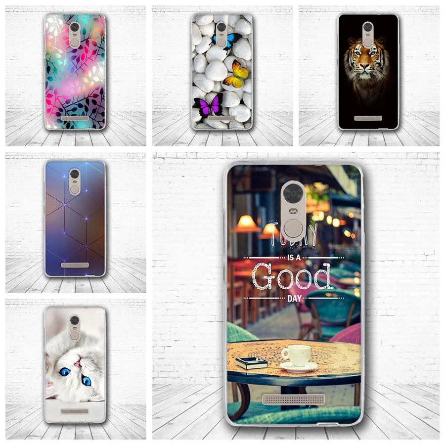 Для Xiaomi Redmi Note 3 чехол силиконовый для Xiomi RedMi Cat роскошный мягкий с принтом