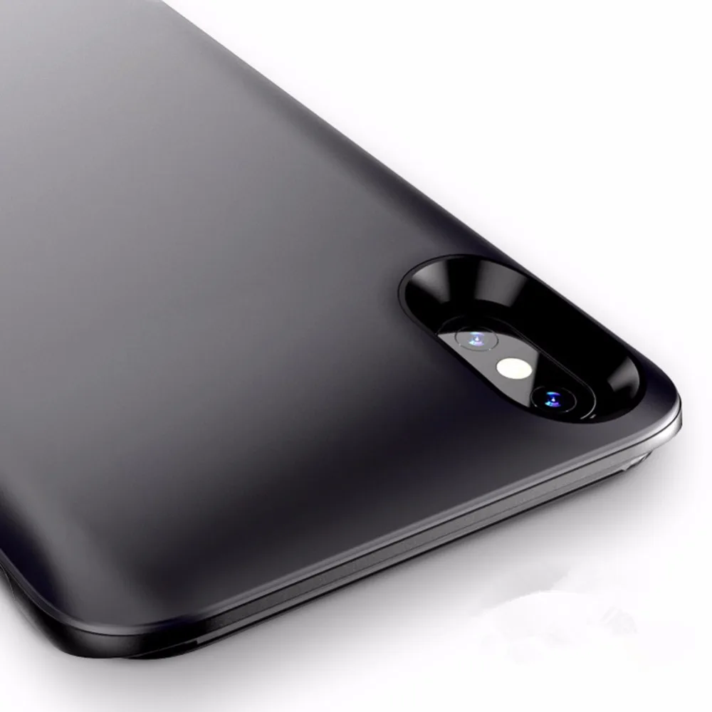 6000 мАч чехол для зарядки батареи Iphone X XS Внешний внешний аккумулятор MAX | Мобильные