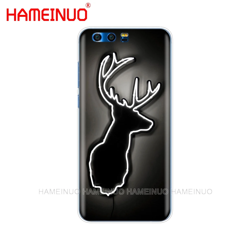 HAMEINUO чехол для телефона с неоновым рисунком Huawei Honor 10 V10 4A 5A 6A 7A 6C 6X 7X 8 9 LITE|Бамперы| |
