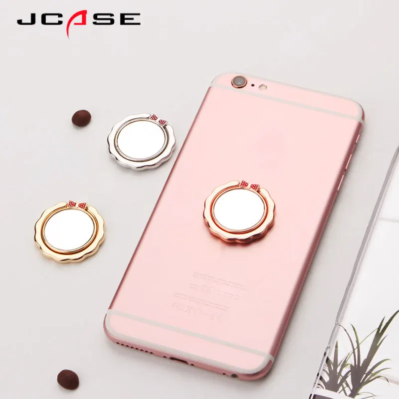 Магнитный универсальный держатель JCASE с кольцом на палец для телефона IPhone 7 6 Plus