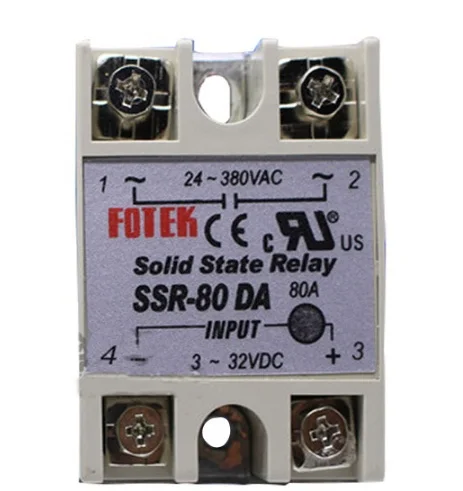 free shipping 2pcs Solid State Relay SSR-80DA 80A 3-32VDC/24-380VAC | Автомобили и мотоциклы