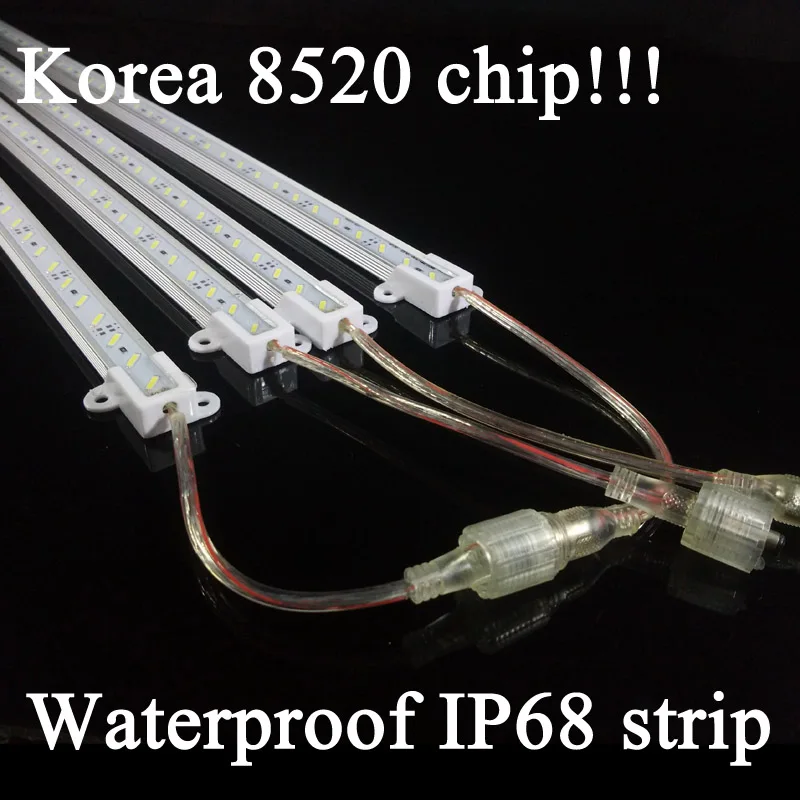 Водонепроницаемая Корейская жесткая полоса IP 68 50 шт./лот см 8520 36 светодиодов