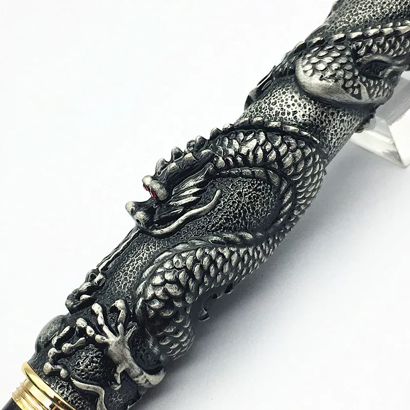 

JINHAO Ручка с драконом передовые чернилами тонкий наконечник канцелярские офисные школьные принадлежности роскошные подарочные ручки