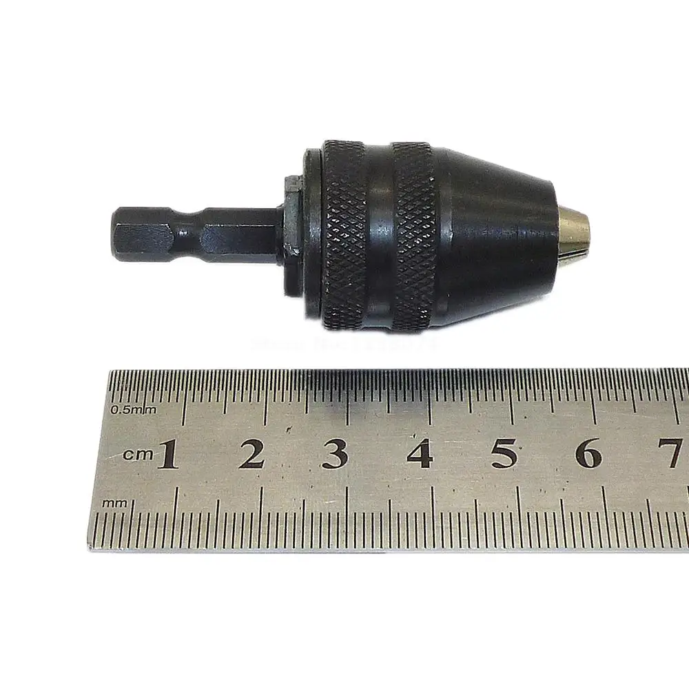 Keyless Бурильные долото Зажимы Quick Change адаптер конвертер 1/4 &quotдюймов шестигранным