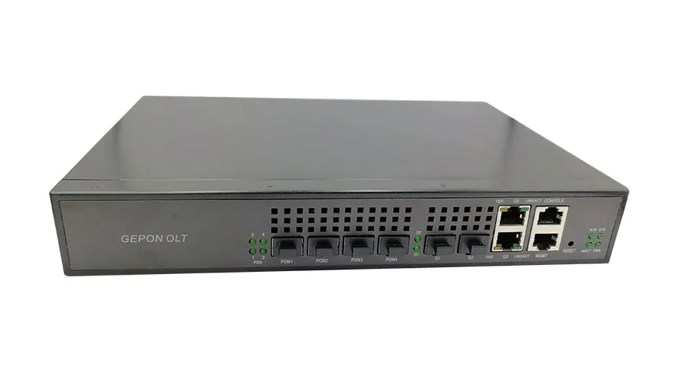 EPON OLT 4PON порты Ethernet FTTH мини OLT(Оптический линейный терминал) CATV Перевозчик-класс высокой плотности волоконно-оптический Высокое качество маленький 1,25 г Профессиональный мини