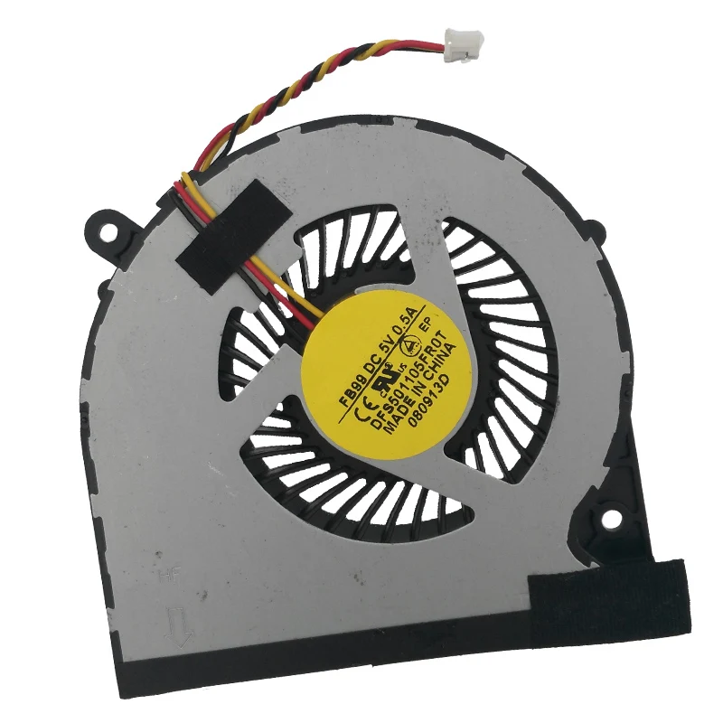 Новый оригинальный кулер для ноутбука Toshiba Satellite C850 3PIN C50/C50 A PN:DFS501105FR0T FBFT