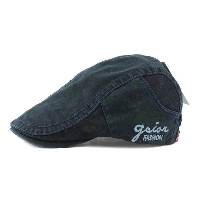 Laurashow хлопок Gorras Planas мужской берет Винтаж Boinas плоская Кепки для Для мужчин и Для женщин шляпа от солнца на плоской подошве такси с закруглёнными краями и пуговицей сверху шляпа солнцезащитный козырек