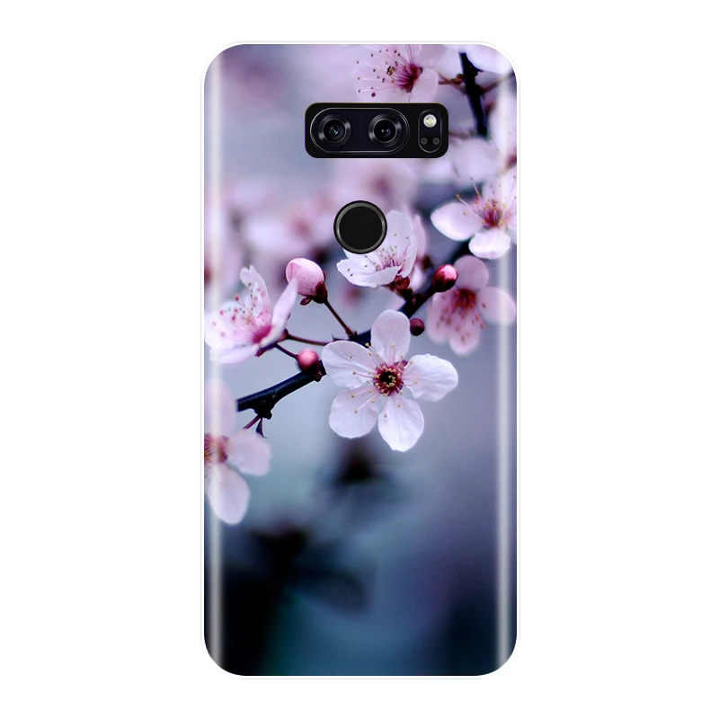 Чехол для телефона LG V30 Мягкая силиконовая задняя крышка из ТПУ с милым котом H930