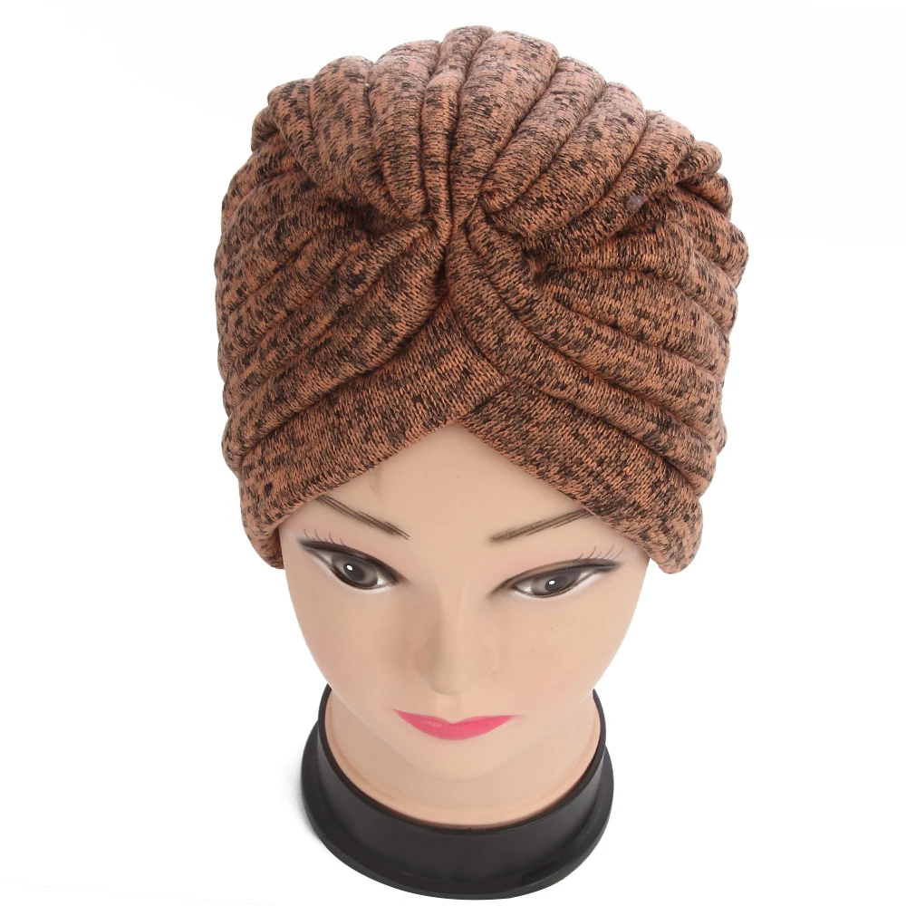 Женская шапка тюрбан FOXMOTHER темно красная черная зимняя 2018|hat women winter|turban hathat |