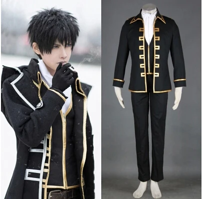 Новинка костюм для косплея по мотивам аниме GINTAMA Cos ролевая Униформа хицзяката
